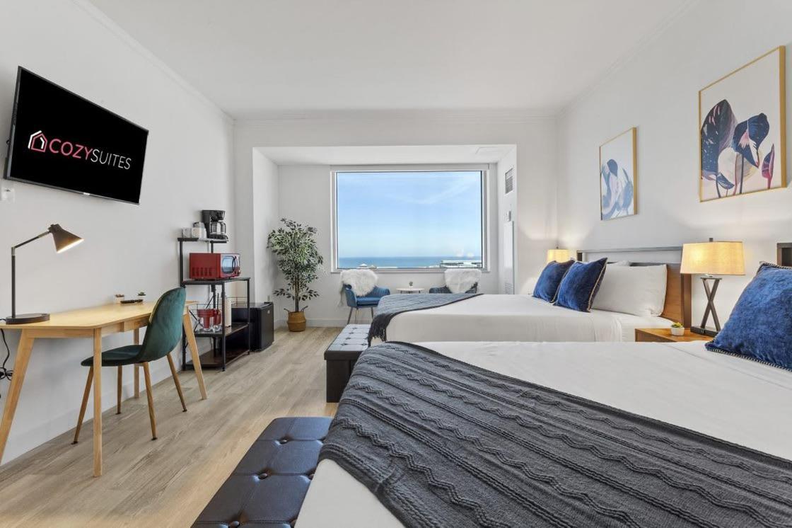 Beachfront Double Queen - Cozysuites Atlantic Stadt Exterior foto